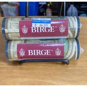 Lot of 2 Birge Wallcovering Wallpaper Border Pre-Pasted Item #66146720 5 yds